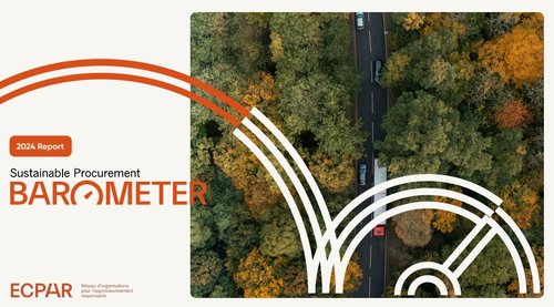Sustainable Procurement Barometer Cover